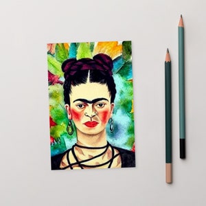 Cartão postal padrão Frida Kahlo