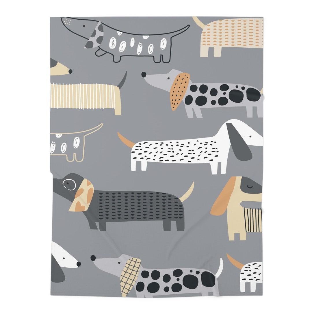 Hot Dog Baby Swaddle Blanket, Gift for Baby Shower, Newborn Swaddle