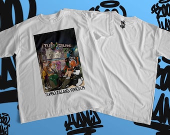 Turbo Island Forever / Camiseta / Ropa urbana / Ropa urbana / Bristol