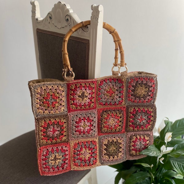 Crochet Shoulder Bag Etsy