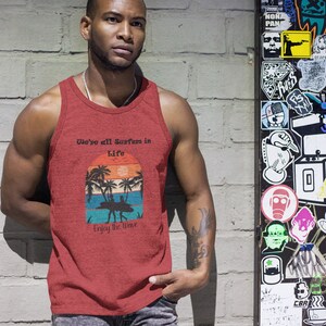 Camiseta sin mangas Wave para hombre