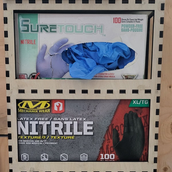 Rubber Glove Holder Etsy