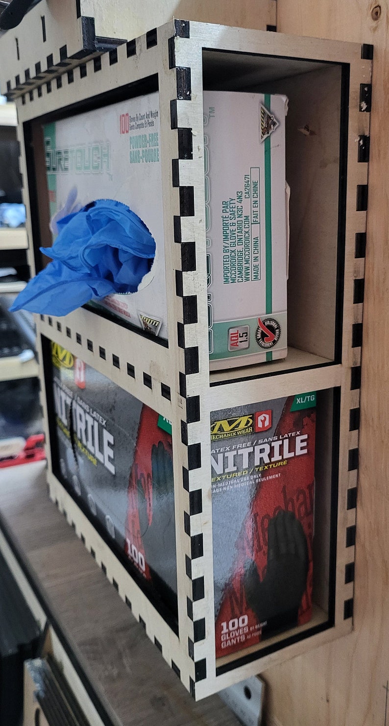 Nitrile Glove Box Holder Etsy