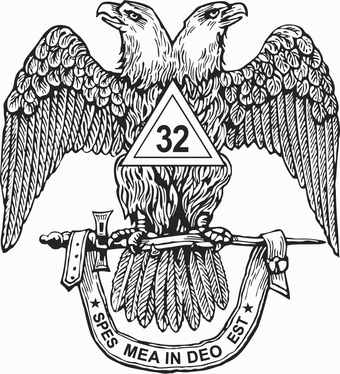 Royal & Select Master Round Masonic Auto Emblem - [Purple