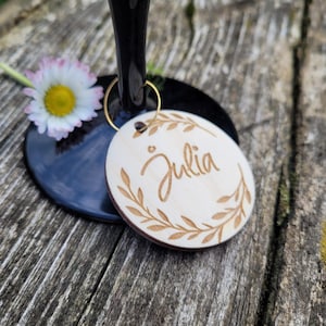 Ciondoli per vino personalizzati, ciondoli per bicchieri da vino, whisky e gin personalizzati, ciondoli per vino personalizzati, segnabicchieri personalizzati