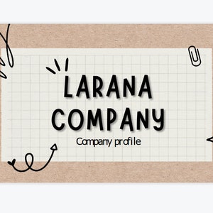 Brown Doodles for Presentation Templates