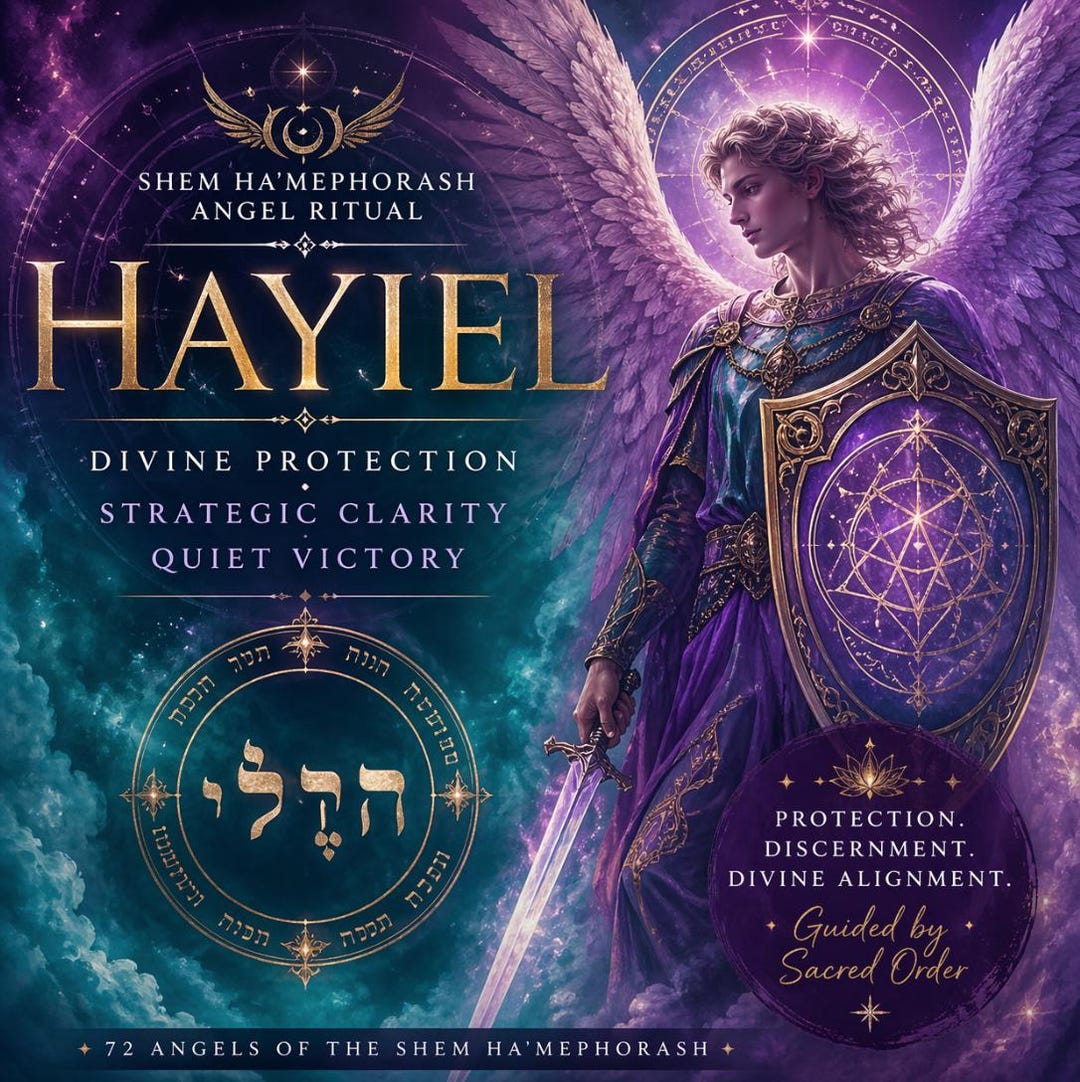 Hayiel | Divine Protection, Strategic Clarity & Quiet Victory (shem ...