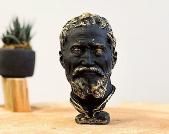 Statua busto di Michelangelo di Lodovico Buonarroti Simoni