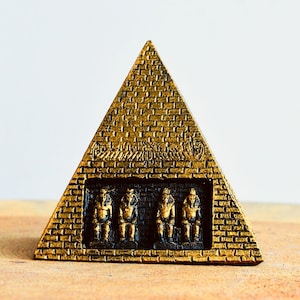Ancient Egypt Pyramid Statue
