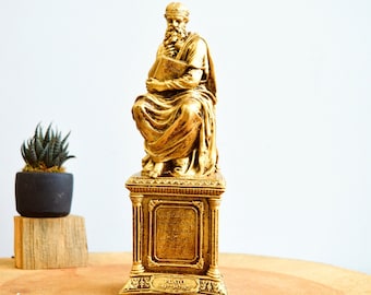 プラトンの胸像、ギリシャ哲学者レプリカ、23 cm - Etsy 日本