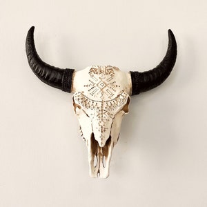 Big Buffalo Head Wall Decor Animal Skull Home Decor