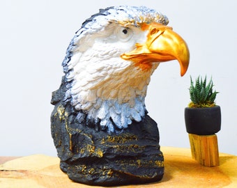 11 Inches Large Eagle Sculpture Animal Statue