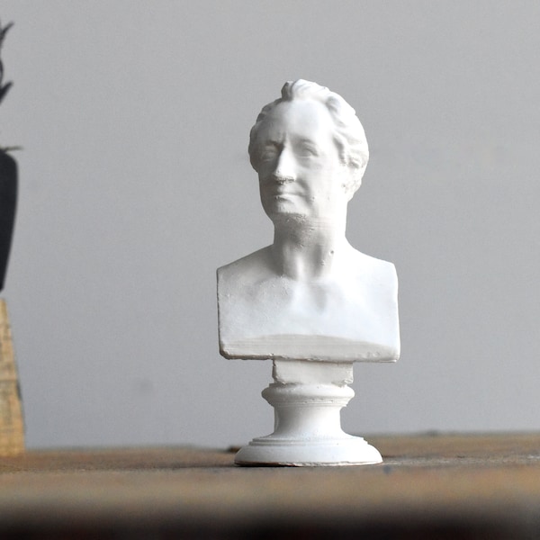 Johann Wolfgang Von Goethe Statue, Minimal Skulptur, Philosoph Statue, Schriftsteller, Kunstdekor, Kunstobjekt