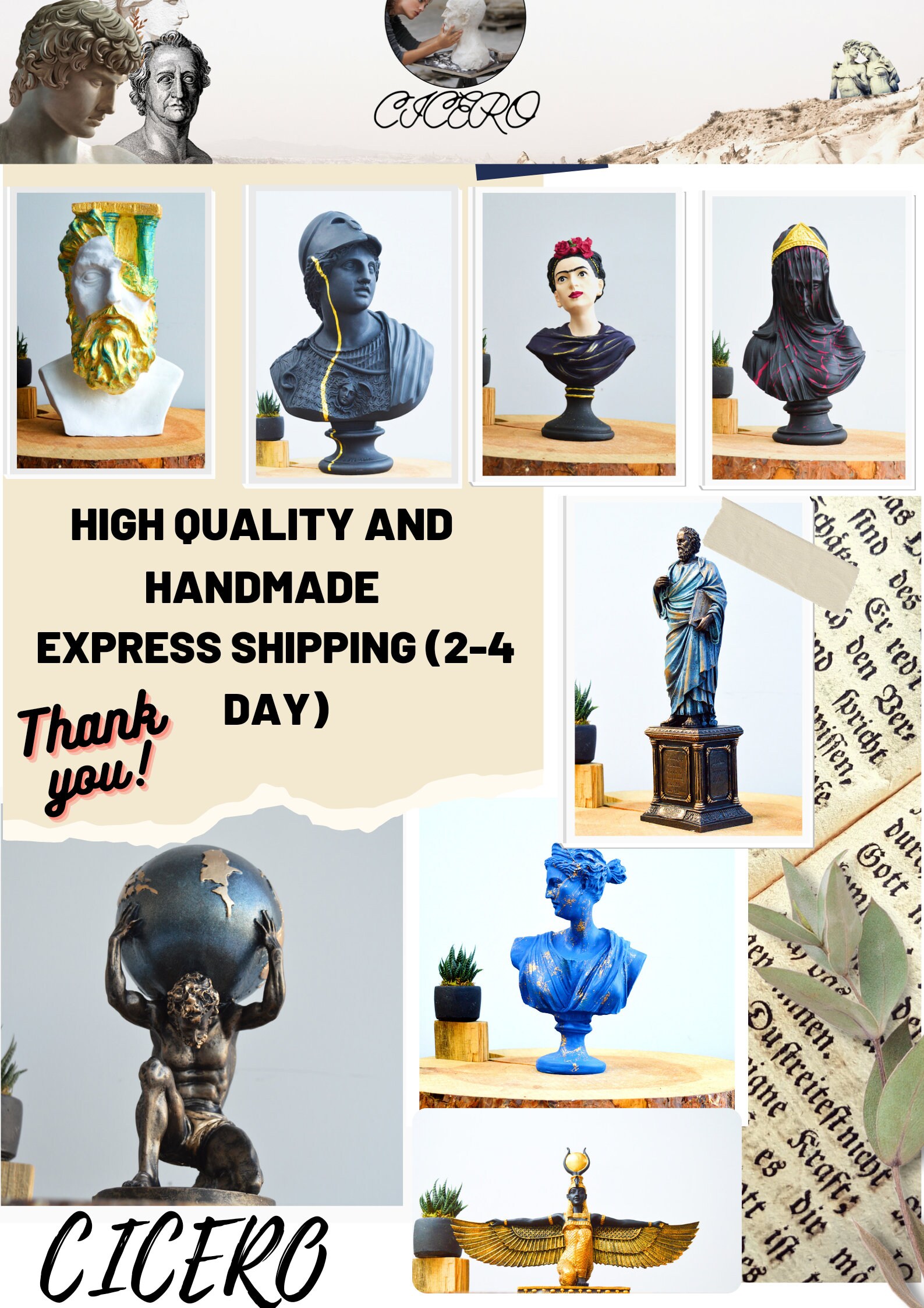 Buddha Statue Set 3 - See No Evil, Hear No Evil, Speak No