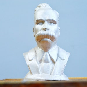 Pearl Friedrich Nietzsche Statue, Friedrich Nietzsche Sculpture, Philosopher Statue ,Home Decor, Art Decor,Art Objeckt