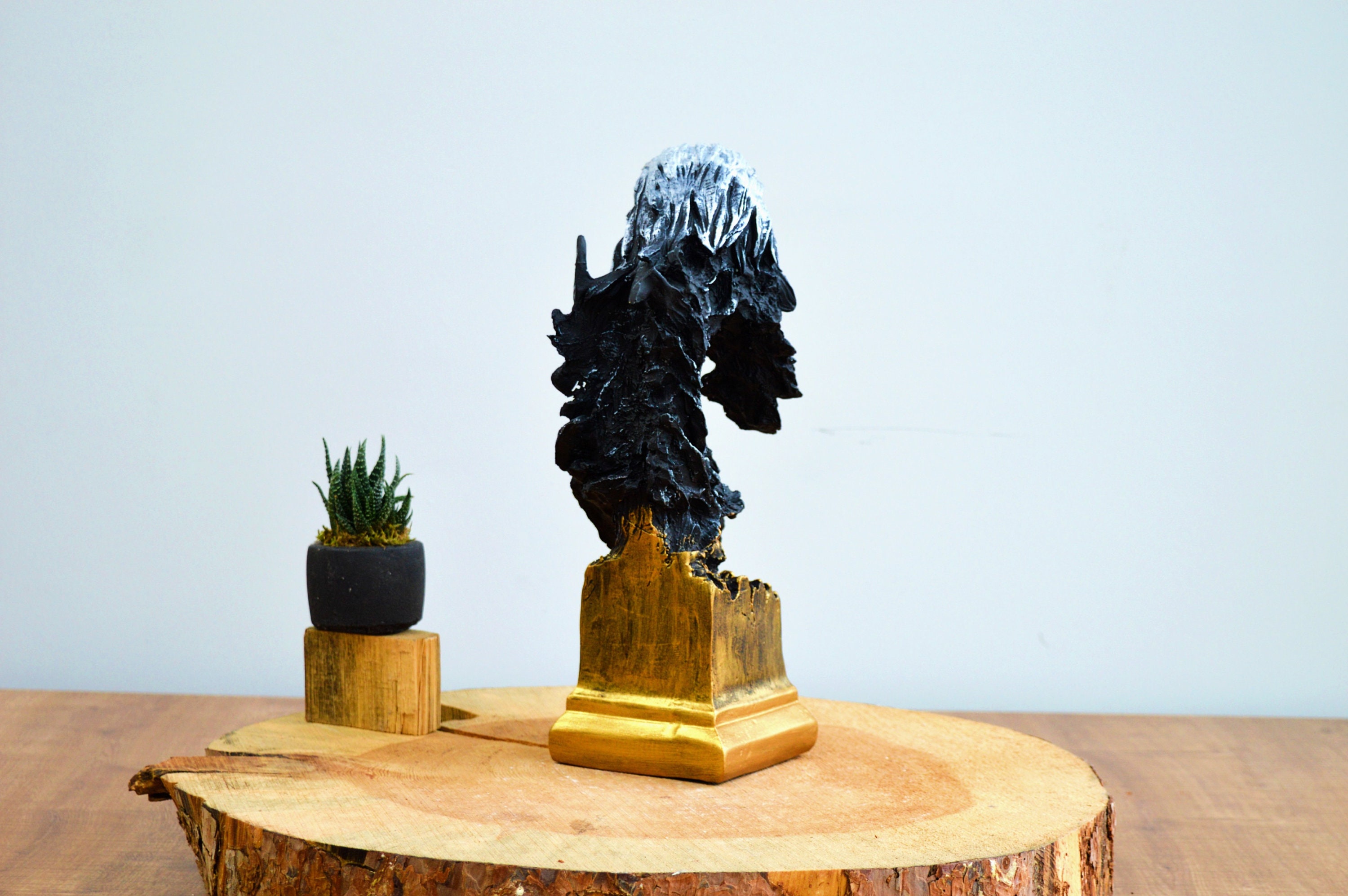 Large Eagle Bust Statue - Etsy