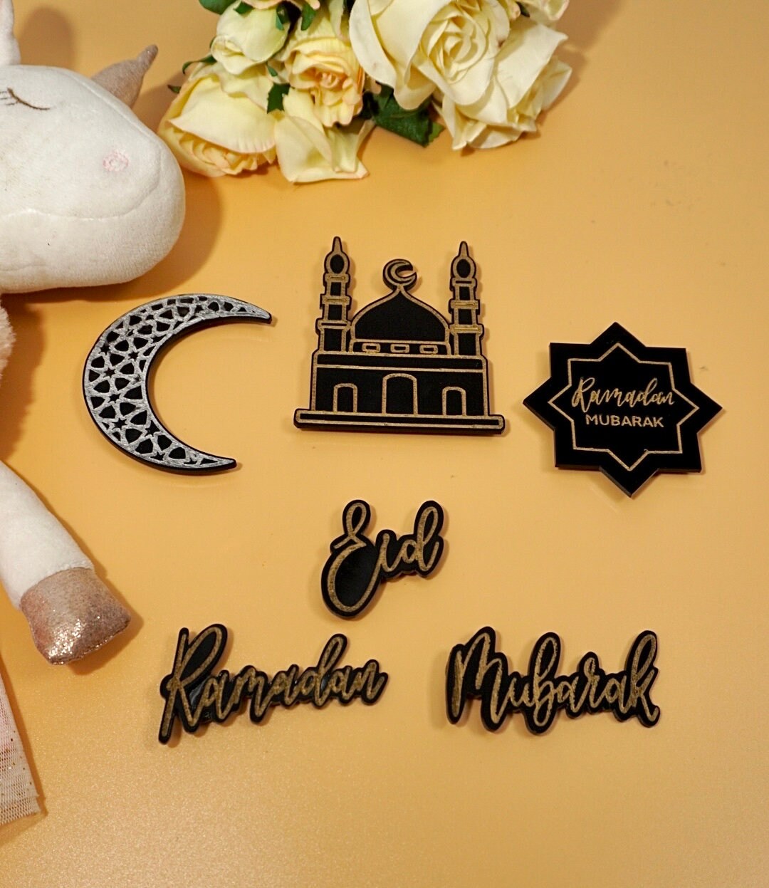 Fridge in Islamic Theme Set of Refrigerator Etsy