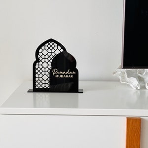 Acrylschild, Ramadan Dekoration, Eid Dekoration, Islamische Kunst, Ramadan Geschenke, Urlaubsdekoration, Ramadan Dekor, Geschenk für Muslime