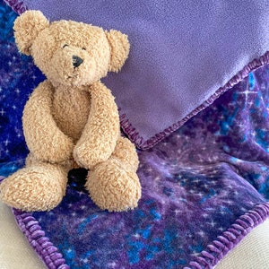 Fleece, Personalized, Machine Embroidered Baby Blanket