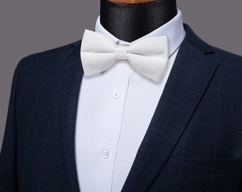 Men's Bow Tie, Formal Tuxedo Suit Bow Tie, groomsmen necktie,Adjustable Neck, Pre-Tied Wedding, Graduations, Work Events, Classic Bow Tie