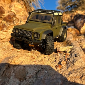 traxxas trx4m defender custom body &quot;special liveries&quot;