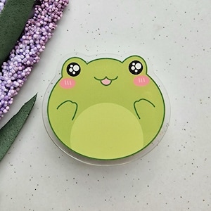 Frosch Telefon Griff Halter, 360 Telefon Finger Griff, kawaii Telefon Frosch Zubehör, Telefon Griff Halter