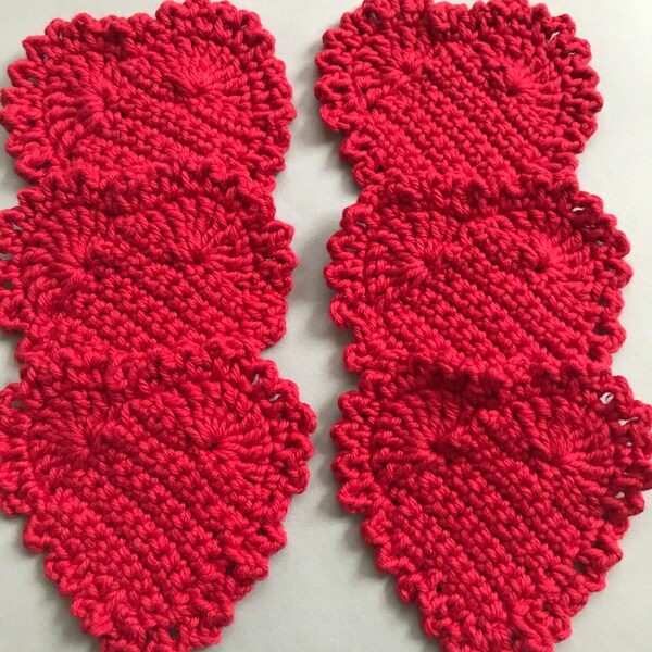 Crochet Coasters Etsy