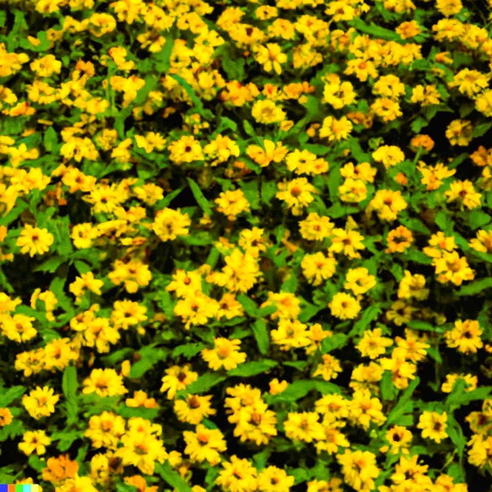 500 Creeping Zinnia Ground Cover Flower Seeds, Rock Garden Seeds, BULK