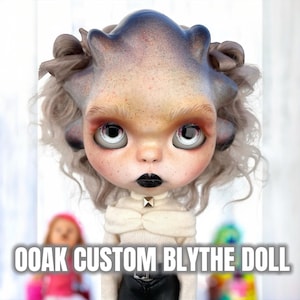 OOAK Custom Blythe Dolls – Choose 1 of 4, Original Takara Bases, Hand-Sculpted Art Dolls, BlytheCon 2025 Exclusive, For Sale