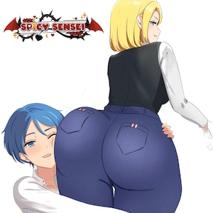 Bulma, Android 18 Dragon Ball Z Lewd Anime Sticker