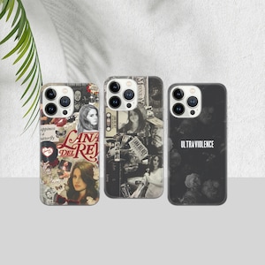 Lana del rey Phone Case Ultraviolence Cover for iPhone 16 Pro, 15, 14, 13, 12, 11, Google Pixel 9 Pro, 8, 7A, Samsung Galaxy S24 fe, A16, A5