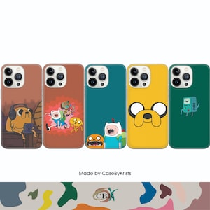 Adventure time Phone Case Adventure Cover for iPhone 16 Pro, 15, 14, 13, 12, 11, Google Pixel 9 Pro, 8, 7A, Samsung Galaxy S24 fe, A16, A55