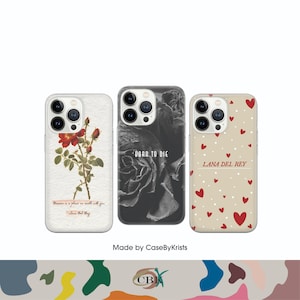 Lana del rey Phone Case Born to die Cover for iPhone 16 Pro, 15, 14, 13, 12, 11, Google Pixel 9 Pro, 8, 7A, Samsung Galaxy S24 fe, A16, A55
