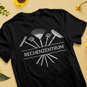 Rechenzentrum T-Shirt | Nerdshirt | Geschenk für Informatiker & Gärtner | Garten und IT Design - Premium Shirt