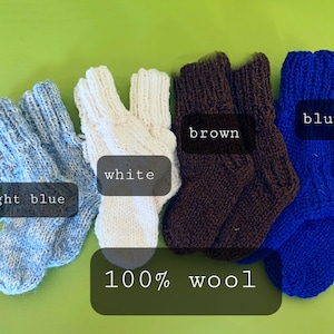 Baby Wollsocken: Warme Winter Socken