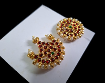 Surya Chandra Indian Jewelry Sun Moon Bharatanatyam