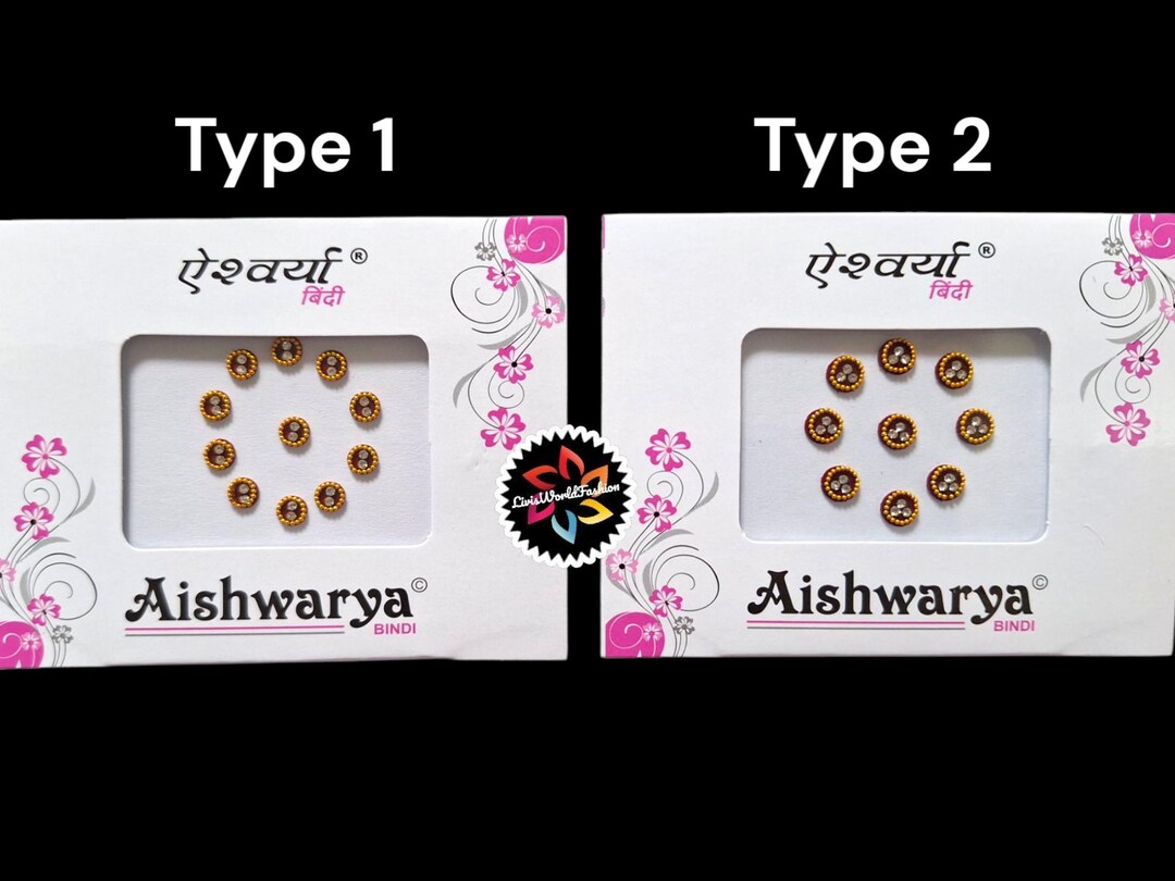 Round Bindi Sticker Kumkum Maroon With Stone | Round Bharatanatyam ...
