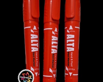 Alta Marker Pen | RED Marker pen for Foot and Hand