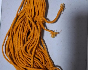 Black and Yellow Thread | Classical dances Weddings | Bharatanatyam, Kuchipudi, odissi jewelry thread | length 25 meter