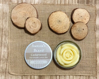 Cedarwood Lotion Bar | Scents for Him