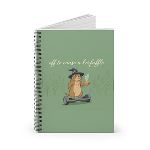 Av för att orsaka ett bråk — Spiral Notebook Linjerad Journal