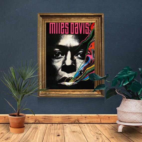 Miles Davis in Smoked Color | - Etsy