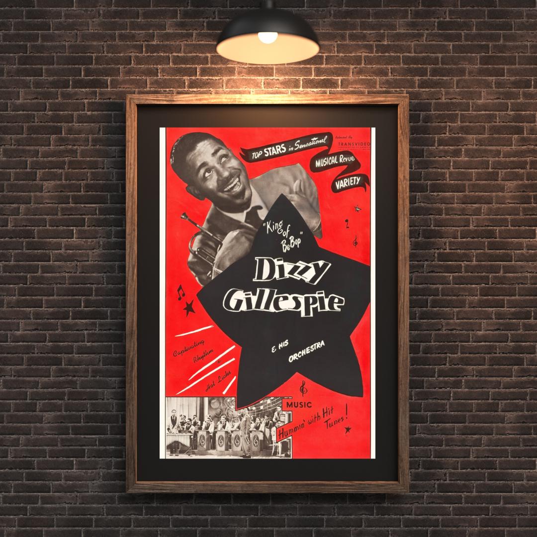 ビバップ/ディジー・ガレスピー/ポスター ディジーガレスピー - Etsy 日本