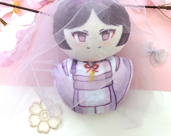 Scaramouche/Wanderer Veiled Plush Keychain