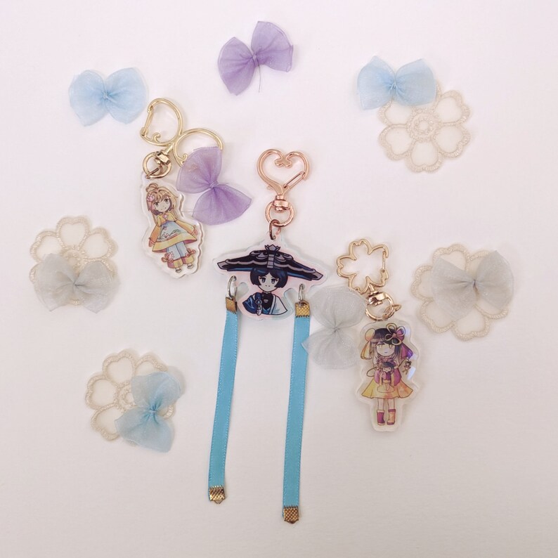 Aishi Mascot Acrylic Keychain - Etsy