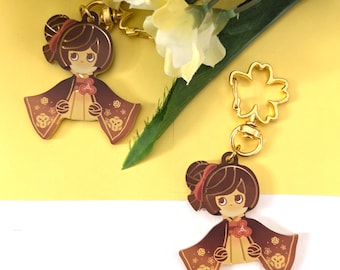 Tamoto (Chiori) Gold Mirror Keychain