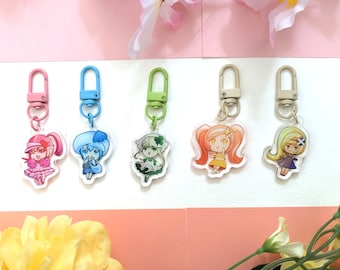 Shugo Chara Holographic Acrylic Keychains - Etsy