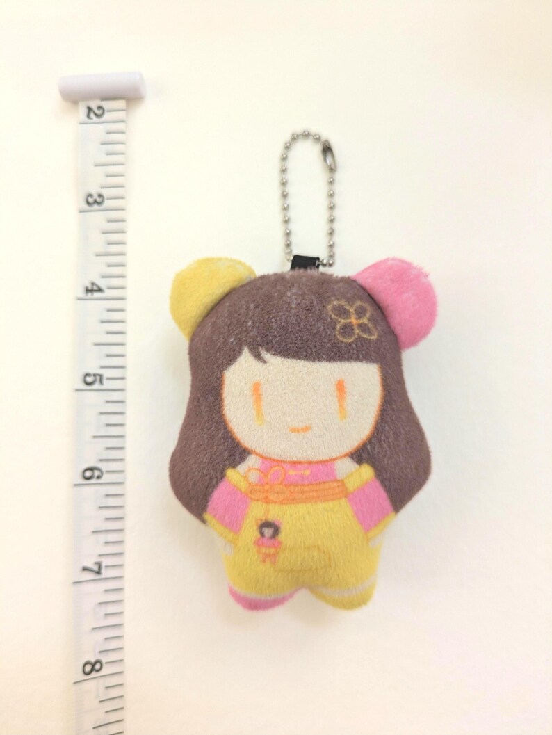 Aishi Mascot Charm Plush Keychain image 4