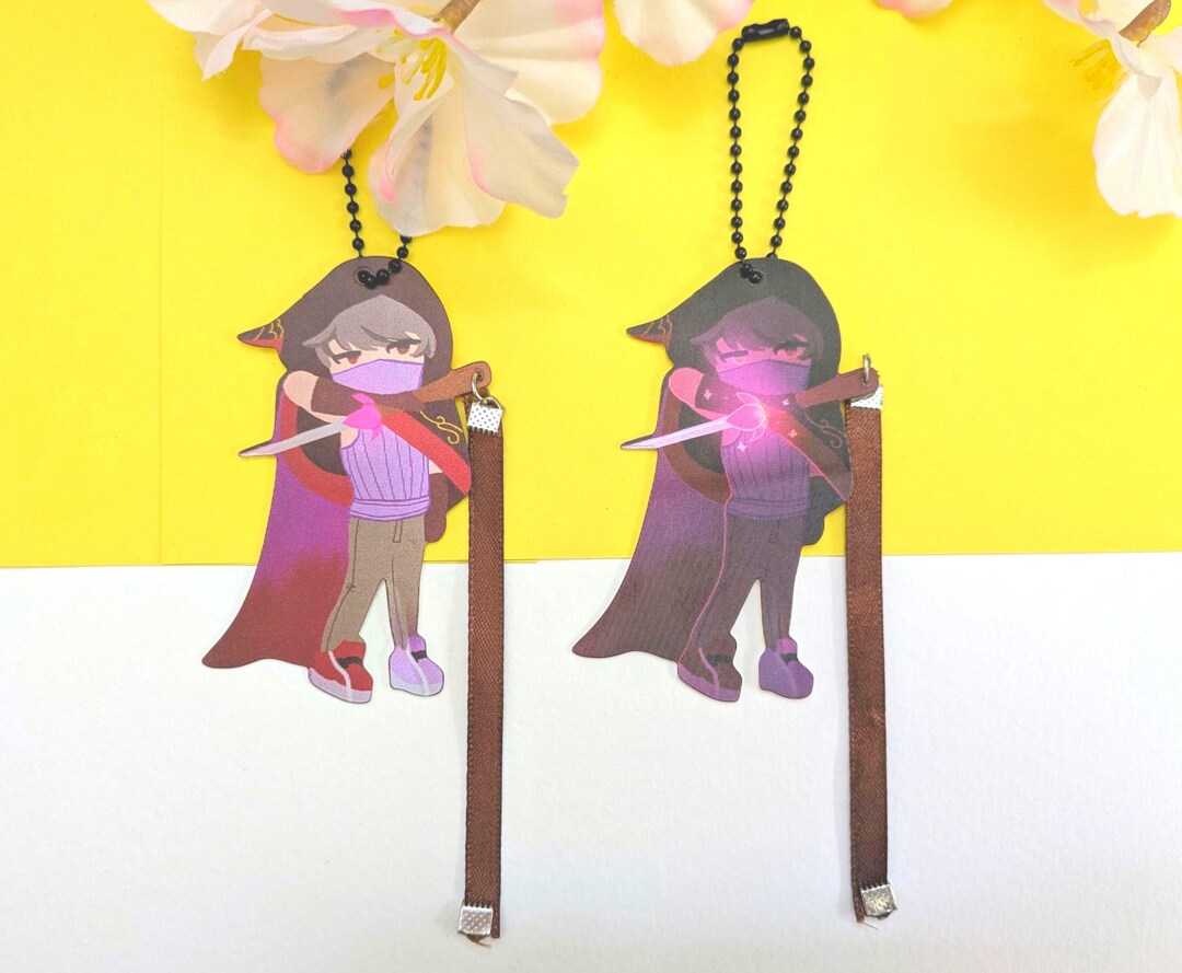 Oc Keychains Ribbon OC Lenticular Keychains - Etsy