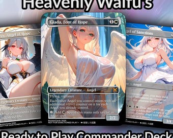Giada, Font of Hope EDH Deck: Anime Waifu Angel Tribal - Custom Proxy